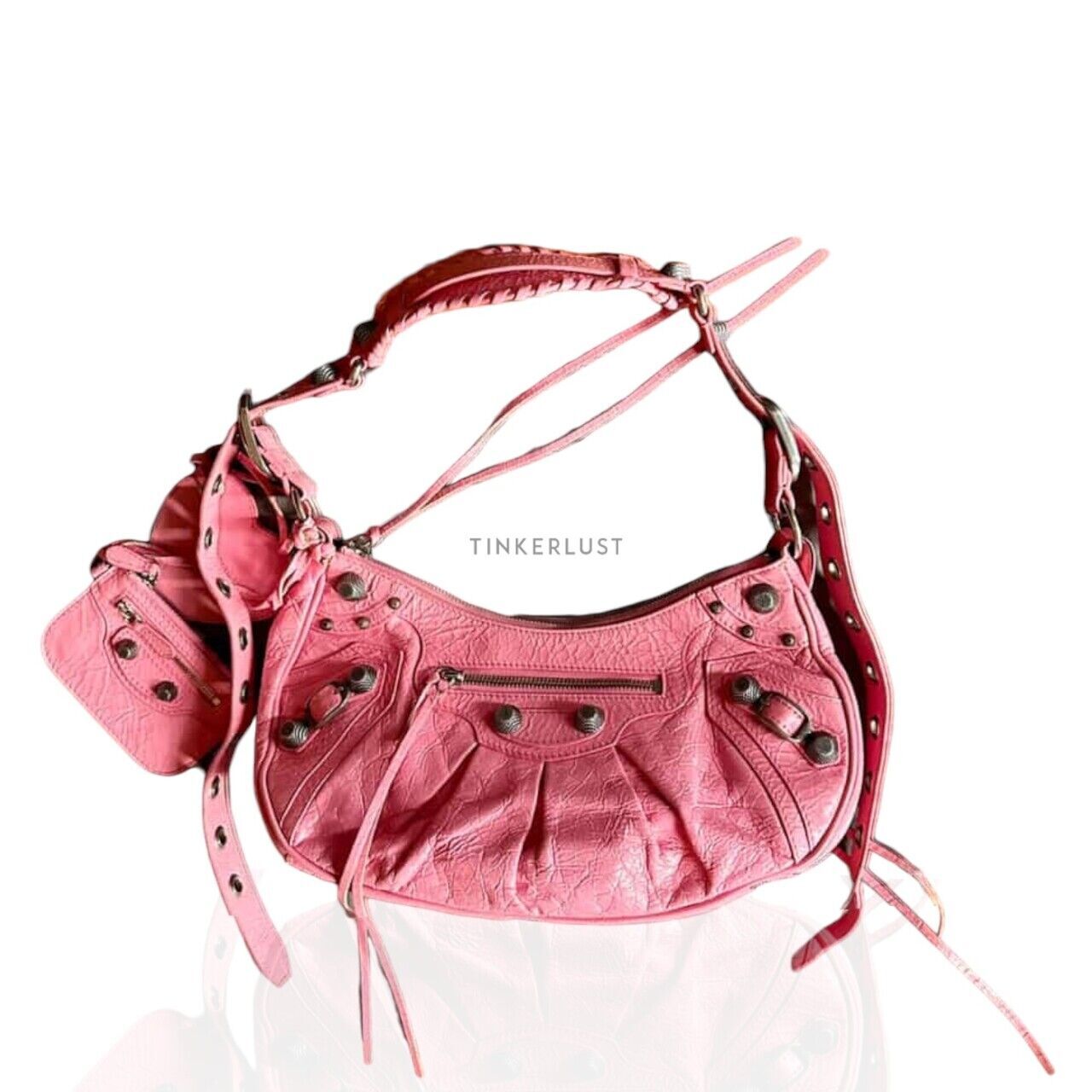 ＊BALENCIAGA＊Le Cagol Tote Bag Sweet Pink 関税送料無料 Balenciaga Small Le Cagole Panier Tote Bag | Pink | FARFETCH JO